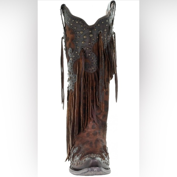 - Corral Westen/Cowboy Boot's * SIZE 6 women's Honey Goat Overlay Boot NEW… - Picture 2 of 5